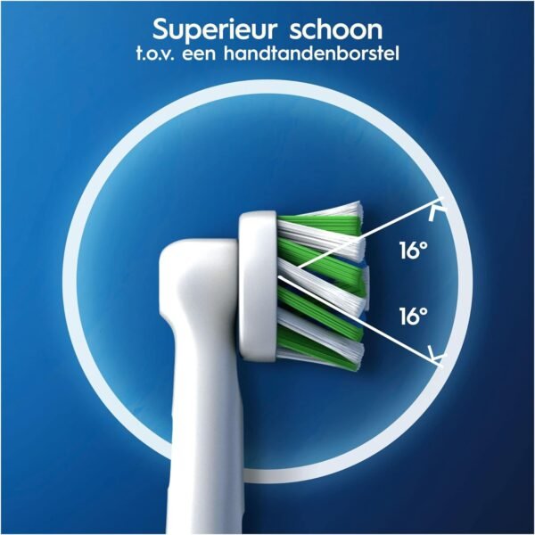 Oral-B CrossAction Wit Opzetborstels