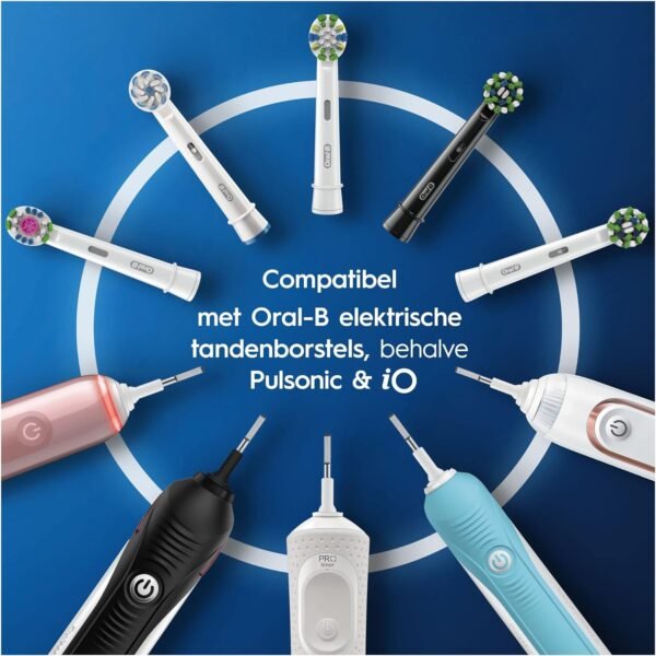 Oral-B CrossAction Wit Opzetborstels