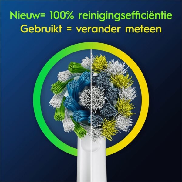 Oral-B Pro Cross Action White opzetborstels