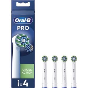 Oral-B Pro Cross Action Witte Opzetborstels -